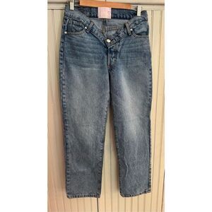 REVICE denim v cut viper jeans low waisted sz 27